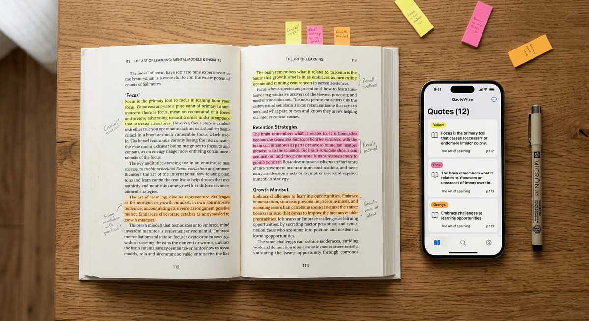 Captura de subrayados con la cámara